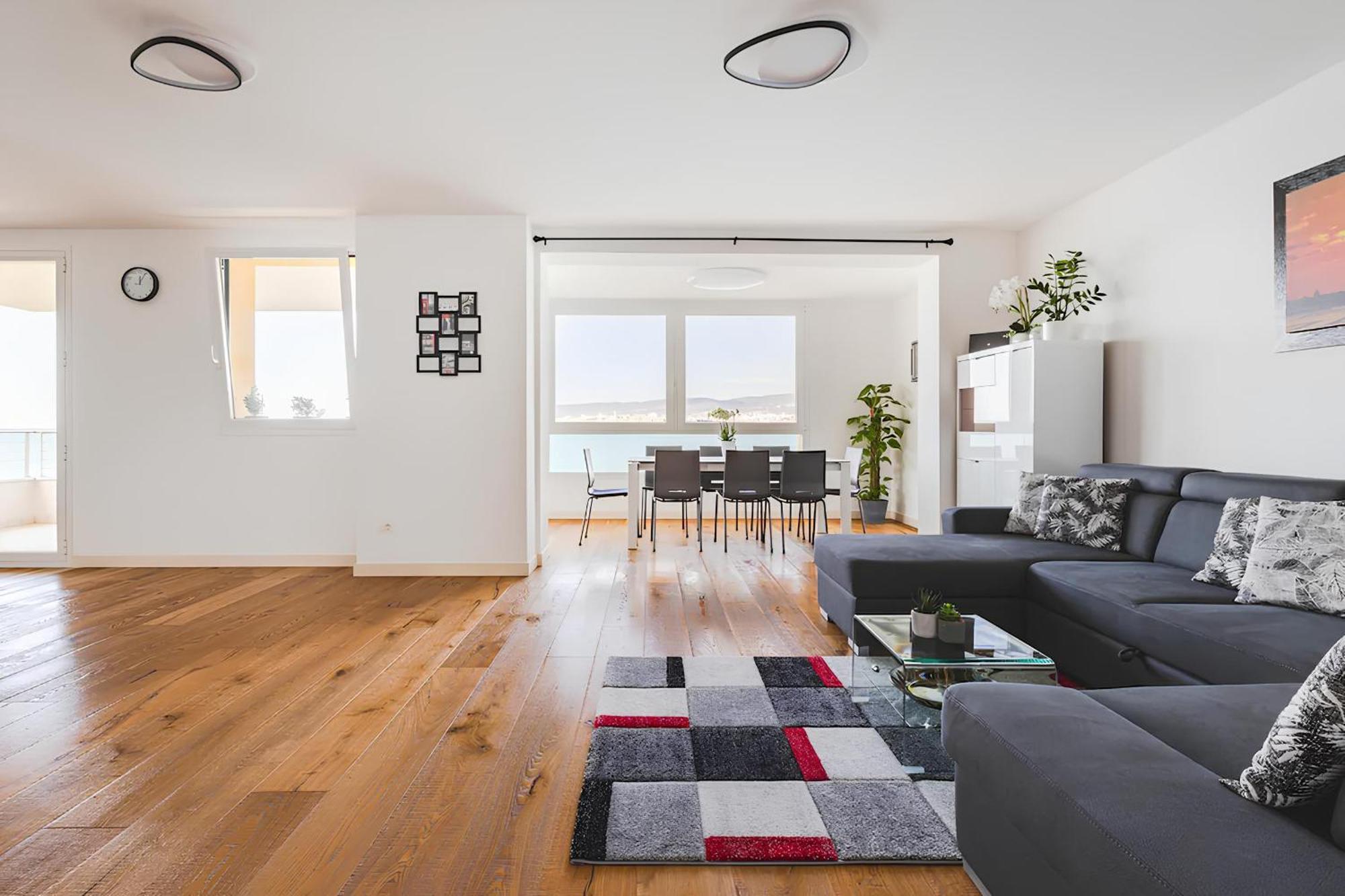 Attico Riva Mare Apartment Muggia Bagian luar foto